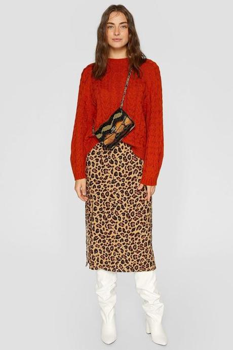Falda Animal Print Leopardo