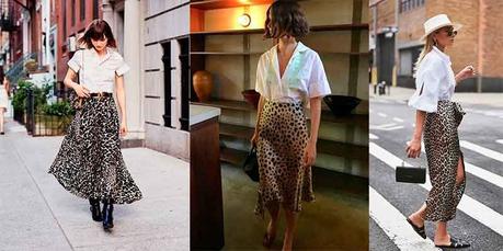 Falda Animal Print Leopardo