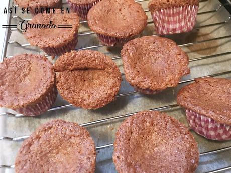 Muffins de plátano sin gluten