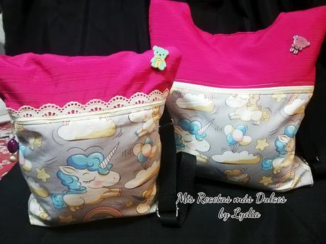 MOCHILAS DE TELA Y DELANTALES