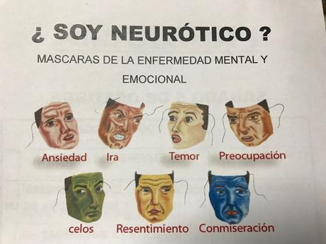 Actitud de un neurótico o neurótica.
