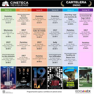 RECIBE CINETECA MEXIQUENSE CERCA DE 30 MIL PERSONAS EN 2019