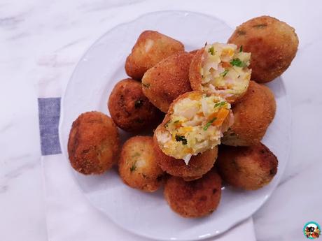 Croquetas de jamón y zanahoria