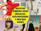 Revistas Febrero 2020 (Regalos, Suscripciones viene)