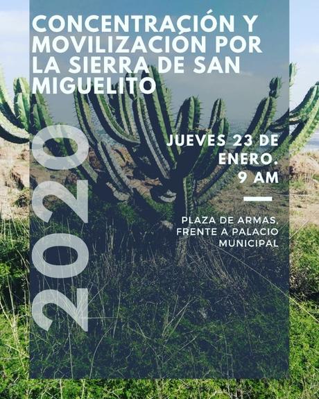 Acusan al Implan de estar amañado y convocan a defender la Sierra de San Miguelito