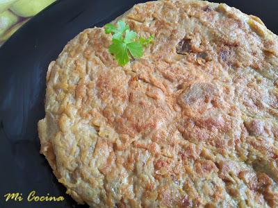 TORTILLA DE ALCACHOFAS