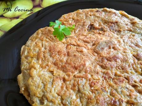 TORTILLA DE ALCACHOFAS