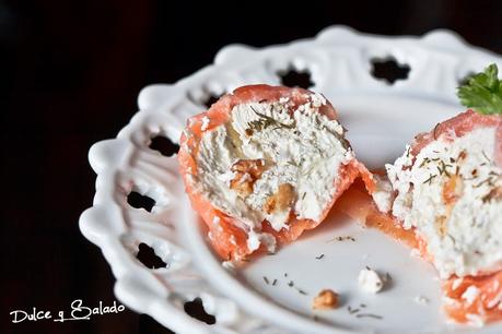 Bombones de Salmón y Queso Bombones de Salmón y Queso