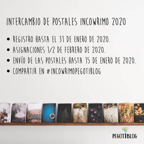 Participa: Intercambio postal (Incowrimo 2020)