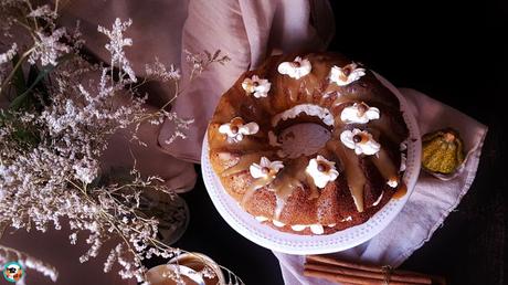 Bundt cake naranja y chocolate
