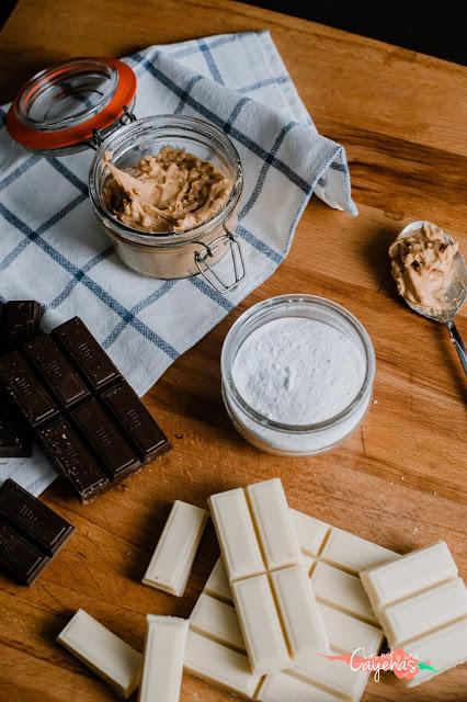 Bombones de Mantequilla de Cacahuete