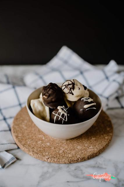 Bombones de Mantequilla de Cacahuete