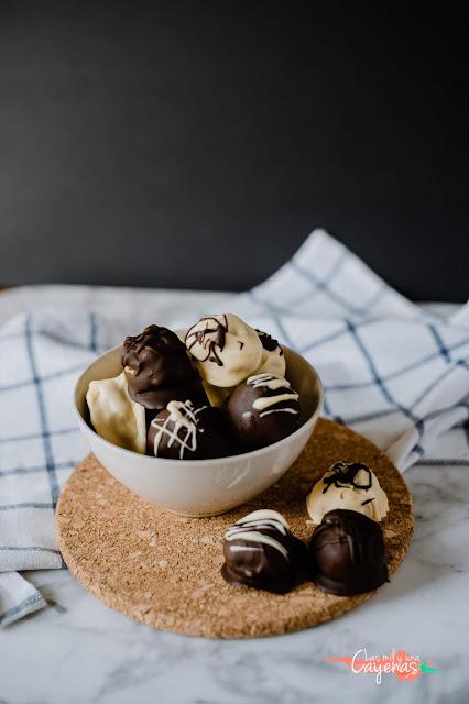 Bombones de Mantequilla de Cacahuete
