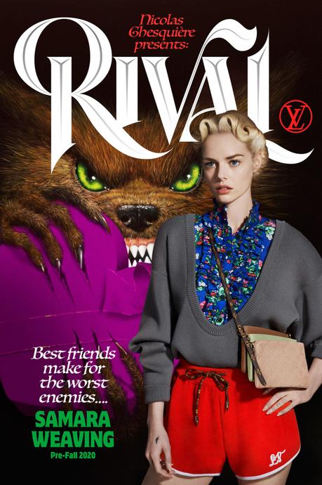 Nuevas portadas de cine y de libros en la campaña de Louis Vuitton Pre-Fall 2020