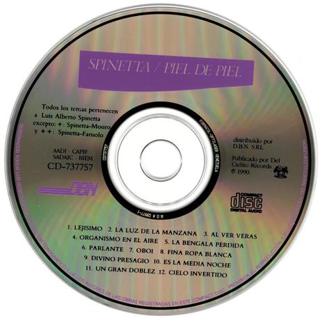 Luis Alberto Spinetta - Piel de Piel (1990)