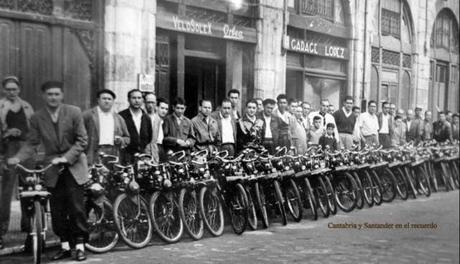 Las primeras «velosolex» de Santander Las primeras «velosolex» de Santander