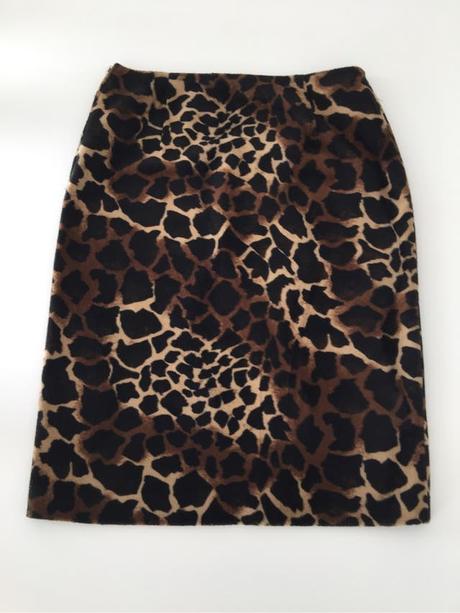 Falda De Leopardo De Zara
