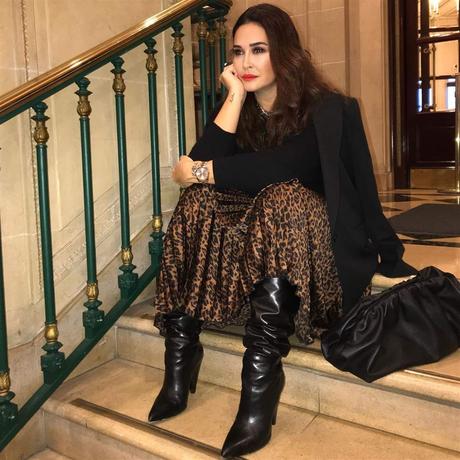 Falda De Leopardo De Zara