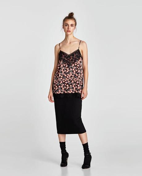 Falda De Leopardo De Zara