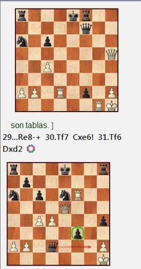 Dos partidas decisivas en la 5ª ronda del Campeonato Veterano de Tenerife 2020