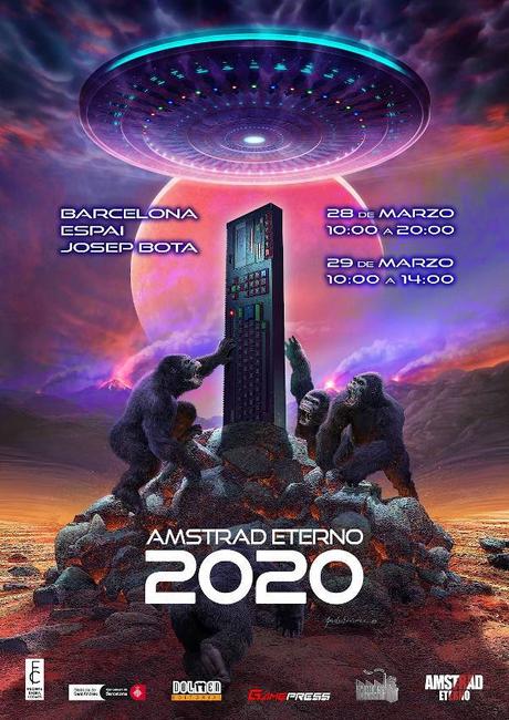 Cartel Feria Amstrad Eterno 2020