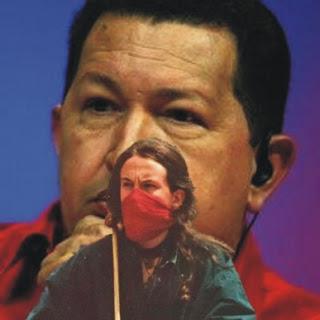 Chávez, Errejón, Monedero Iglesias. Unos minutos 