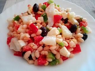 Empedrat con bacalao