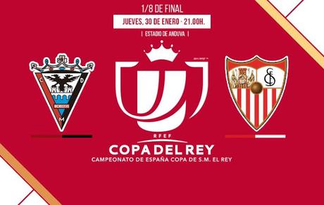 El Sevilla FC se enfrentará al Mirandés en los octavos de final de la Copa del Rey