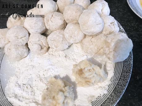 Croquetas de queso de cabra con cebolla caramelizada Croquetas de queso de cabra con cebolla caramelizada