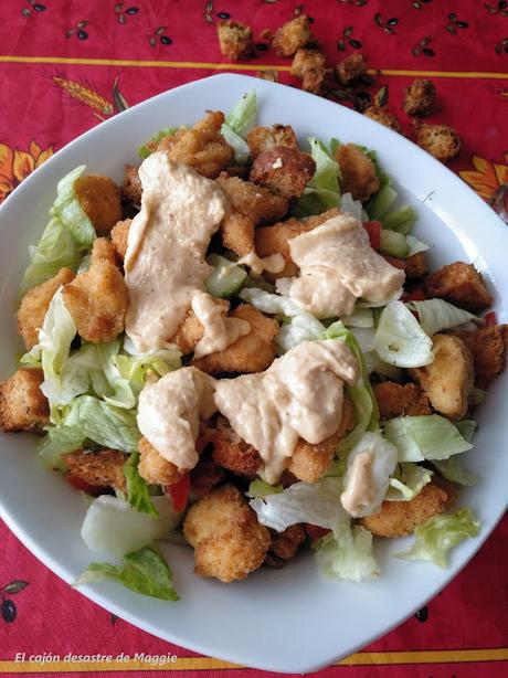ENSALADA CESAR #ASALTABLOGS ENSALADA CESAR #ASALTABLOGS