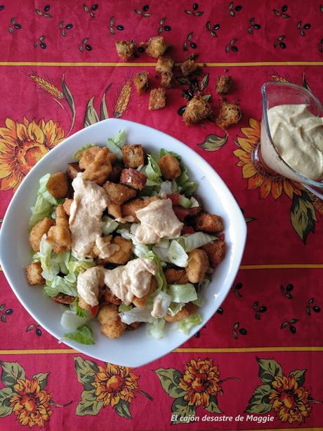 ENSALADA CESAR #ASALTABLOGS ENSALADA CESAR #ASALTABLOGS