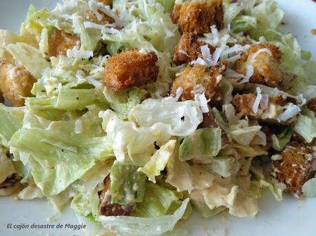 ENSALADA CESAR #ASALTABLOGS ENSALADA CESAR #ASALTABLOGS