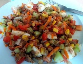 ENSALADA DE LENTEJAS