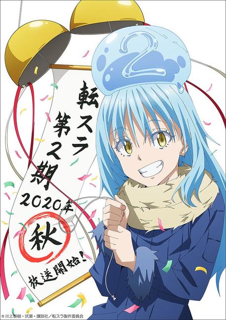 El anime ''Tensei Shitara Slime Datta Ken 2'', anuncia fecha de estreno
