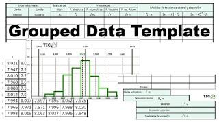 Grouped Data Template.