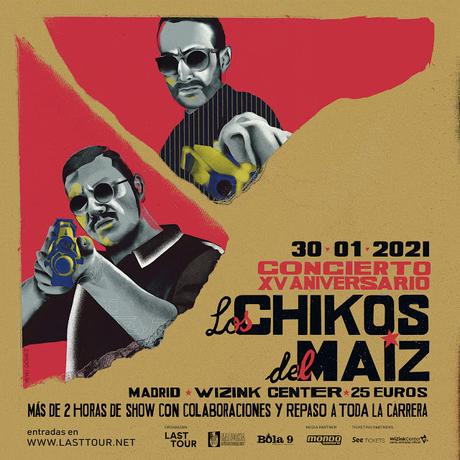 Concierto 15 aniversario de Los Chikos del Maíz en el WiZink Center de Madrid