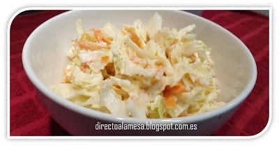 Ensalada de col o Coleslaw