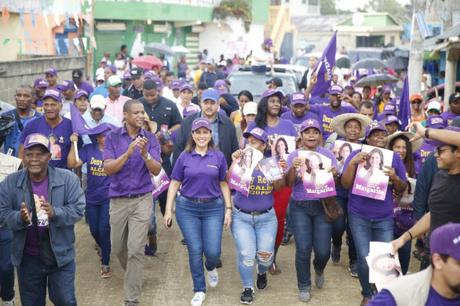 Margarita marcha este domingo en Guerra en apoyo a candidatos del PLD.