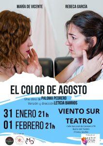 ‘El color de agosto’ en Viento Sur Teatro