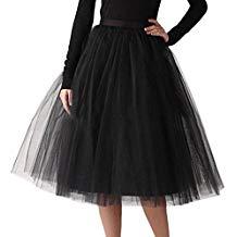 Falda Tul Blanca Mujer