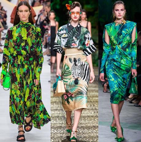 10 tendencias moda para la primavera verano 2020 moda estampado tropical pv 2020