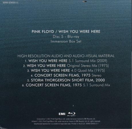 Pink Floyd - Wish You Were Here - Immersion Box Set (1975-2011)