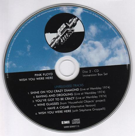 Pink Floyd - Wish You Were Here - Immersion Box Set (1975-2011) Pink Floyd - Wish You Were Here - Immersion Box Set (1975-2011)