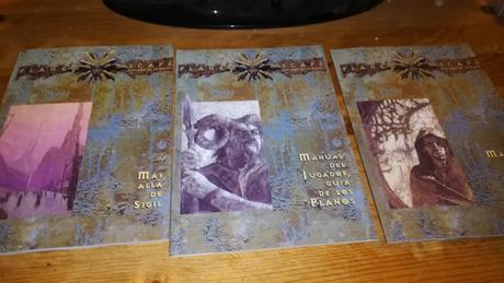 Víctor remasteriza la caja de Planescape de AD&D 2ª ed