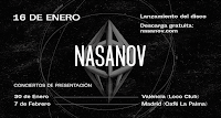 Concierto de Nasanov en Valencia y Madrid
