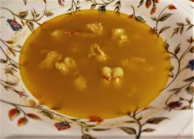 Sopa de pescado y marisco