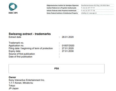 Sony oficializa el registro de PS5 en Europa