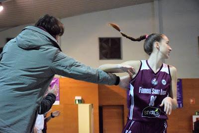 Galería de clics del Bàsquet Femení Sant Adrià-Unicaja (Liga Femenina 2)