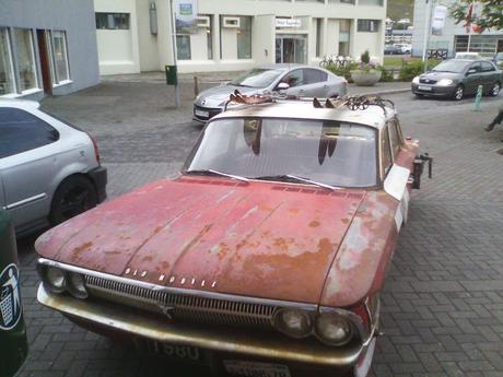 Galería de coches antiguos en Ísafjörður: Unos ejemplos