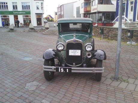 Galería de coches antiguos en Ísafjörður: Unos ejemplos